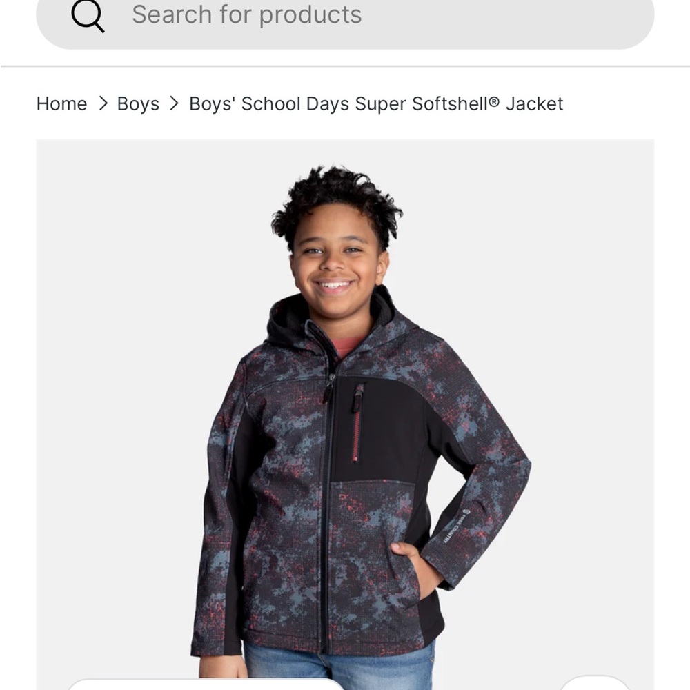 Free Country Boys Soft Shell Jacket 7/8